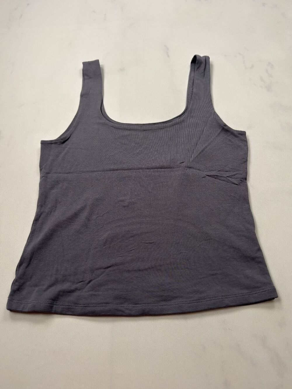 Old Navy Tank Top Gray 2000s Minimalist - Womens M